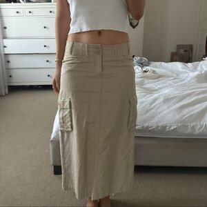 Brandy Melville Beverly Cargo Skirt Midi Maxi Grunge‎ Punk 90s Bratz Summer O/S